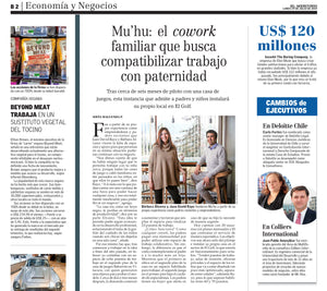 29-07-2019 El Mercurio - Mu’hu: el cowork familiar que busca compatibilizar trabajo con paternidad